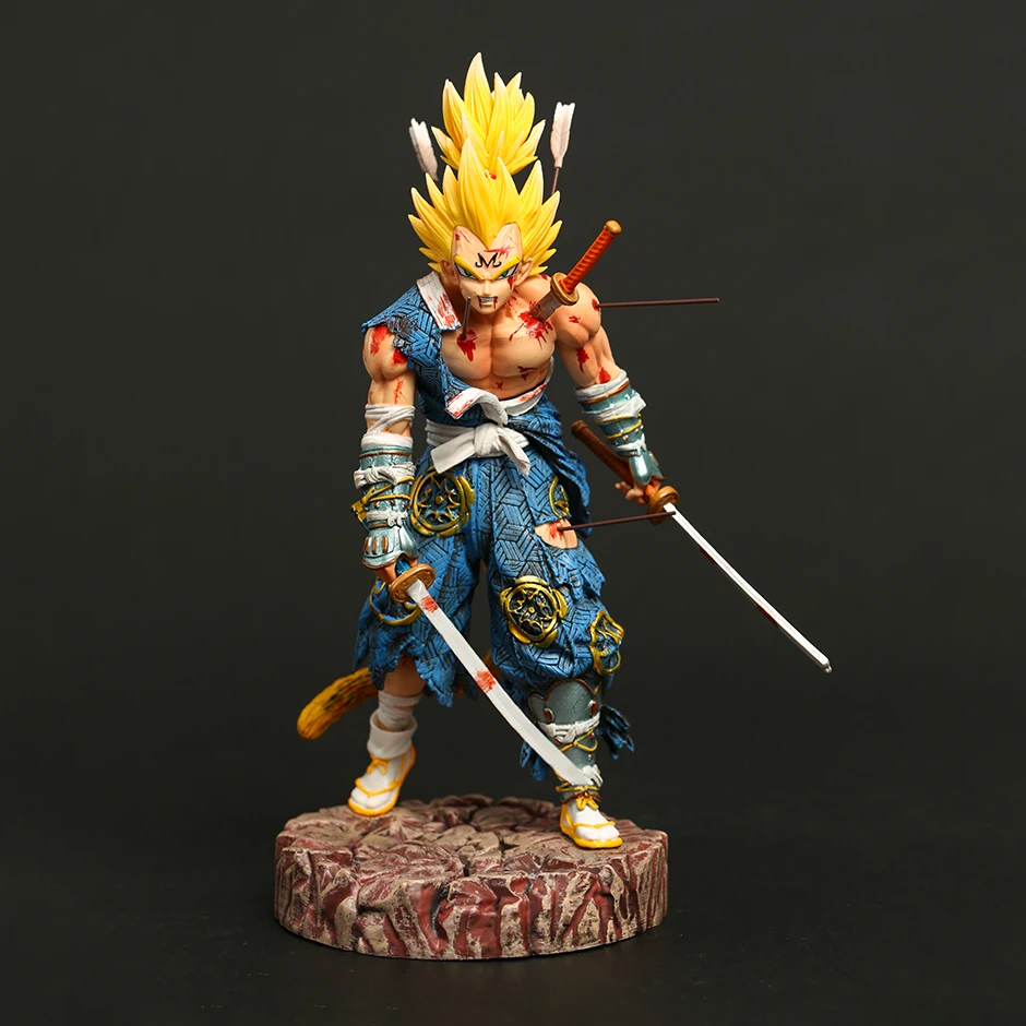 

LK Studio DragonBall Z Majin Vegeta Samurai Version Resin Figurine Model Figure Toy Home Desktop Decoration