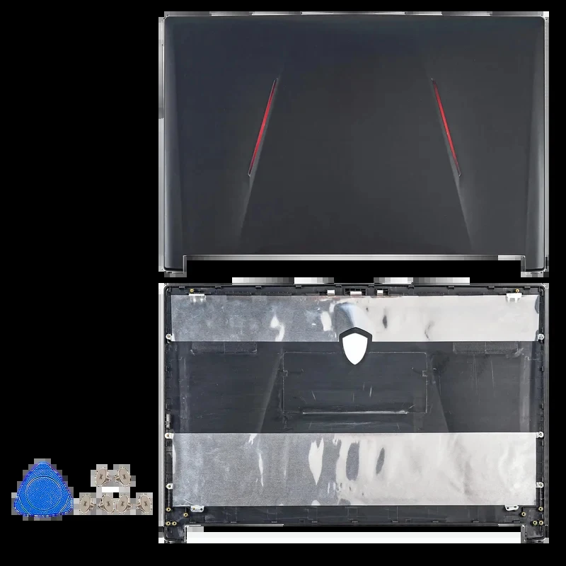 Фото Запчасти для MSI GL73 8RC 8RD 8RE 7RD MS-17C5 MS-17C6 MS-17-C7 MS-17C8: верхняя крышка, рамка экрана, задняя крышка, подставка для рук, нижняя крышка. №3
