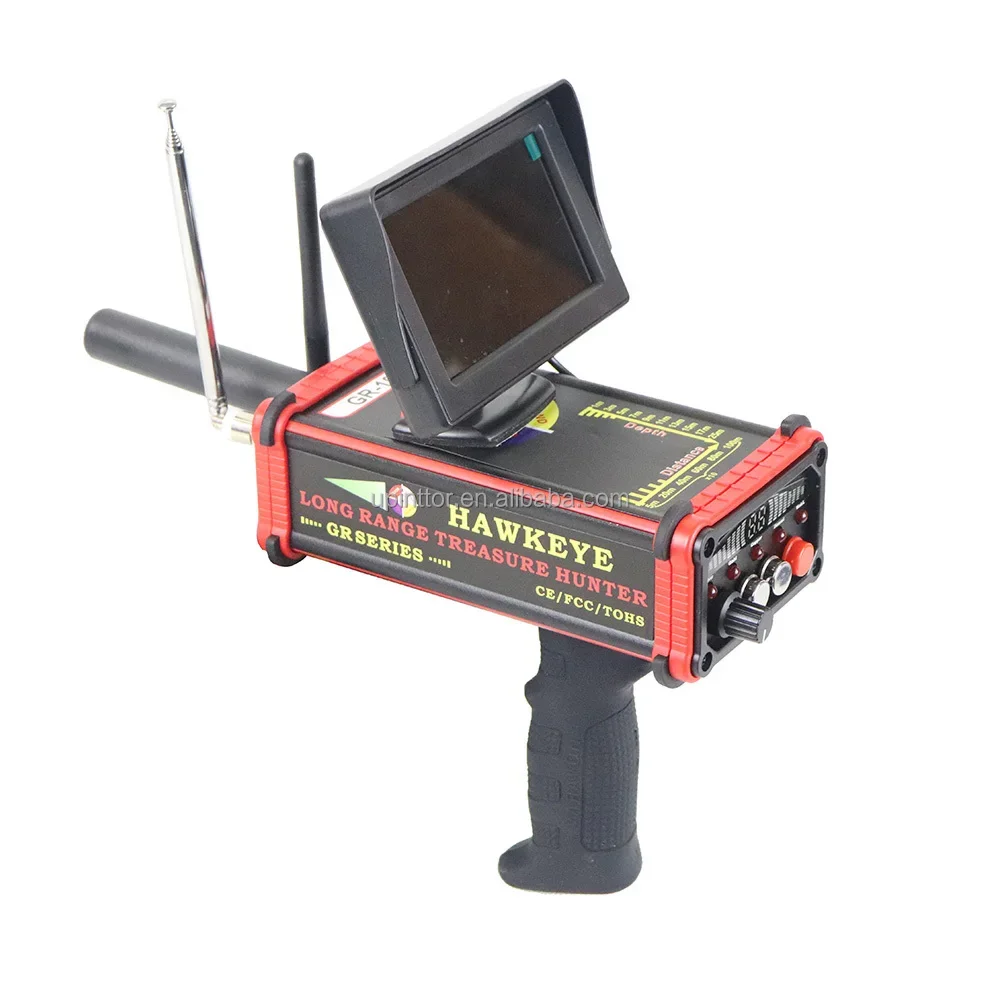 Черный ястреб GR-1000 Plus Подземный металлоискатель GR1000 Золото Серебро Медь Алмазный