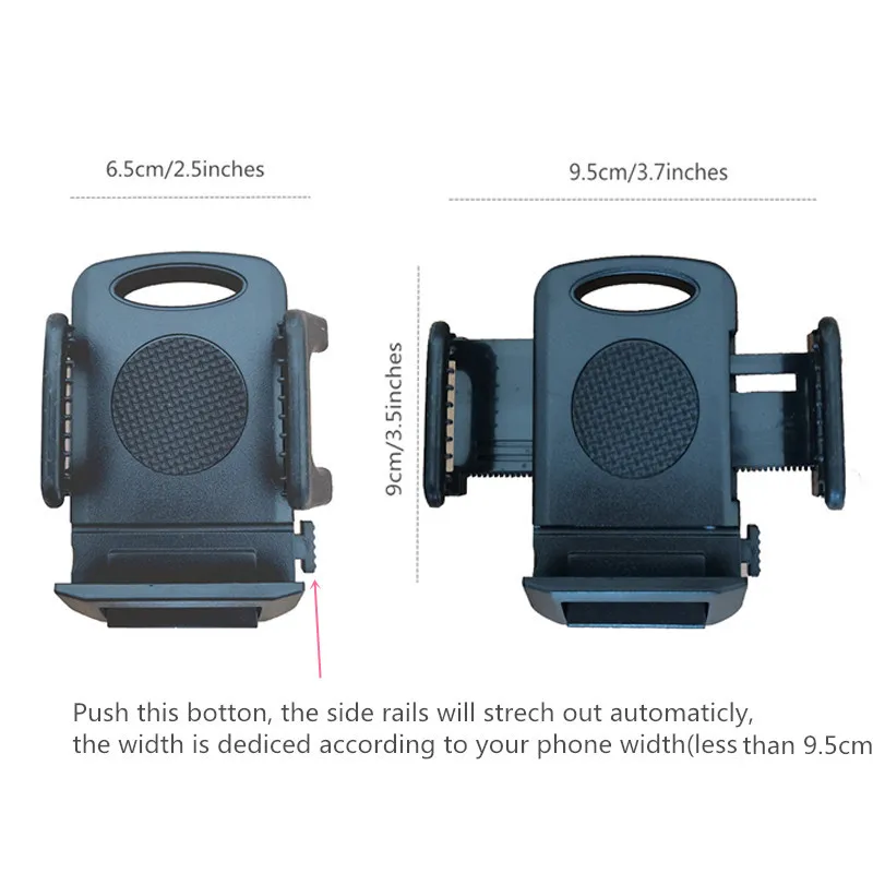 baby stroller cell phone holder 360 degree rotate universal clamp pram wheelchair aeecssory mount bracket bicycle phone stander free global shipping