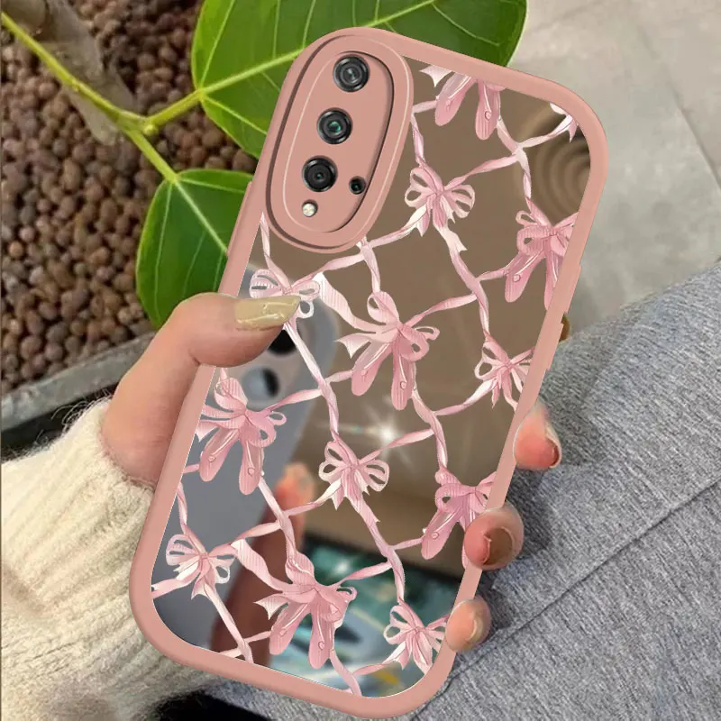 Роскошный зеркальный силиконовый чехол для Huawei Magic 5 Pro Y9 Prime 2019 Honor 20 Nova 7 SE 7i 6 4E 5T