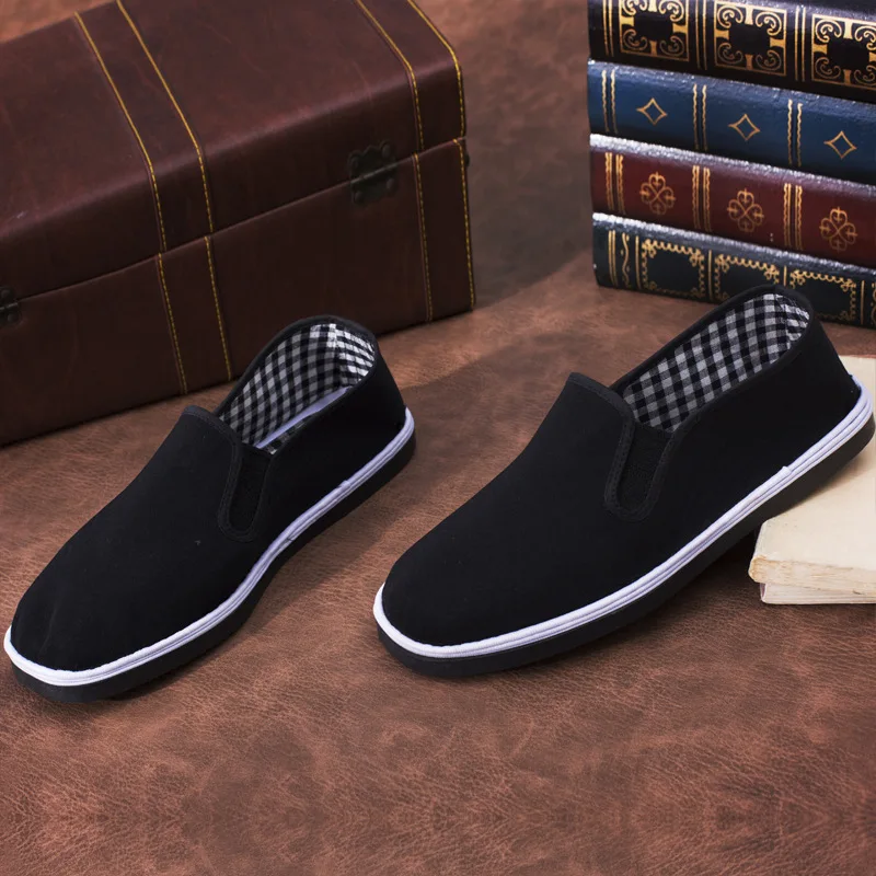 

Old Beijing Cloth Shoes Summer New Men's Shoes Casual Shoes Resistance To Breathable Men's Leisure Shoes bg1080-bg1084