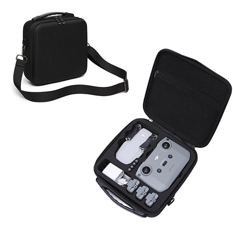 

Portable Carrying Case Protective Cover Shockproof Storage Shoulder Bag for DJI Mini 2/2 SE Remote & Battery Accessories