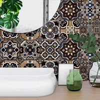 10cm15cm20cm matte tile wall sticker transfers covers wear resisting waterpoof bathroom floor decor living room art wallpaper