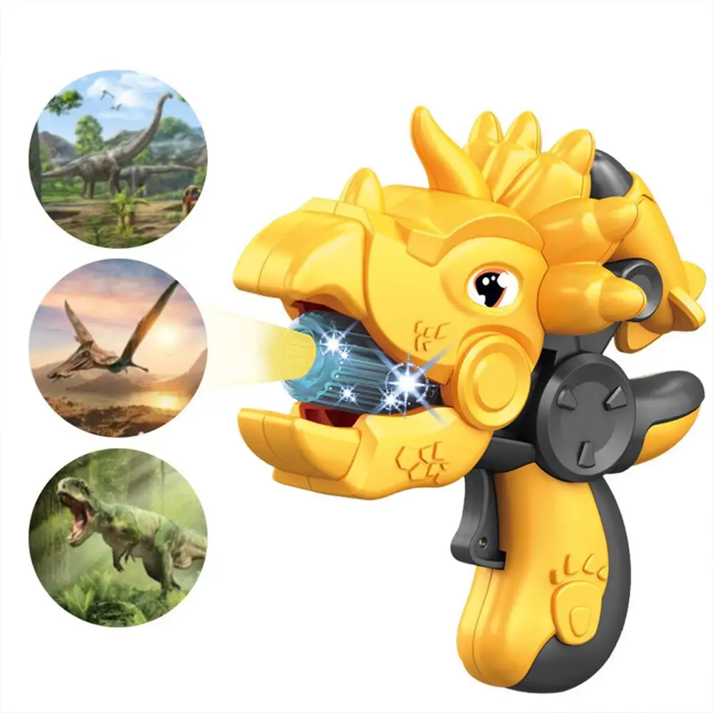 

Projection Toy Mini Electric Sound Light Dinosaur Projection Device Children Cartoon Handle