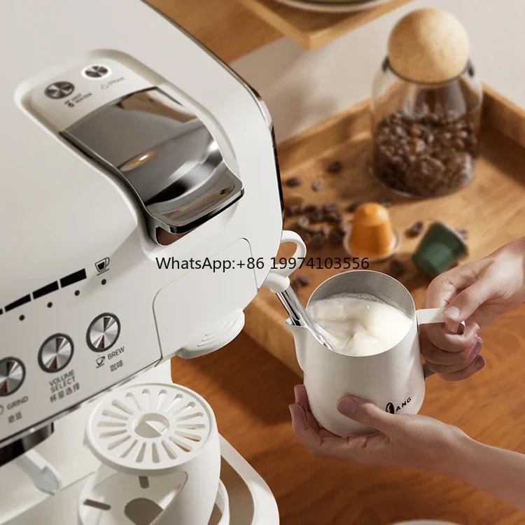 Электрическая кофемашина с мягкой капсулой 19 бар 6 в 1