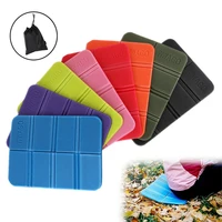 1pc with bag beach camping mat foldable portable small picnic mats waterproof moisture proof pad outdoor xpe folding cushion