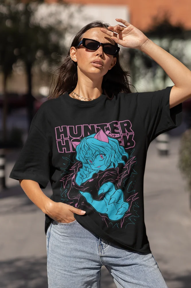 Футболка Hunter X аниме футболка Hisoka Machi Komacine рубашка Gon Ryodan Tee