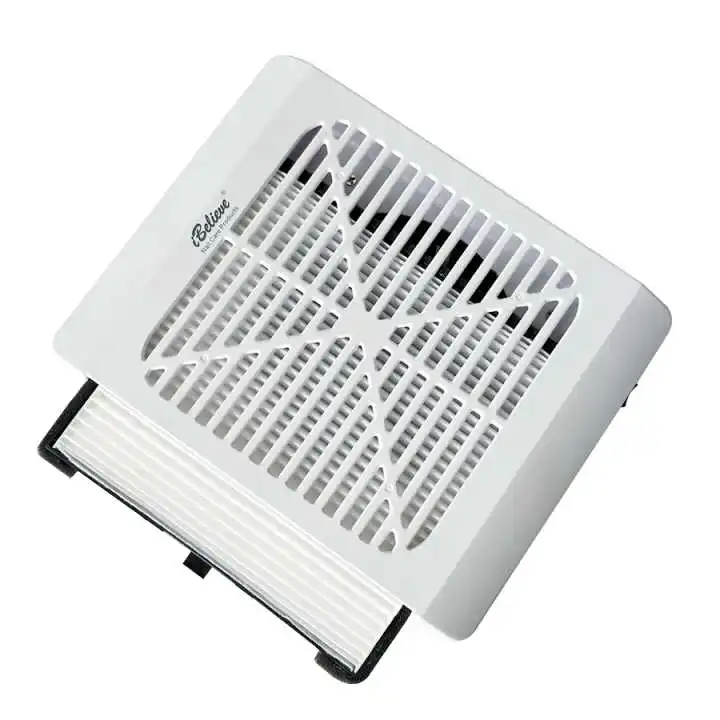 

IBelieve Rechargeable Nails Dust Suction Machine for Nail Brushless Low Noise 36W Strong Wind 40000RPM Big Power Dirty Cleaner