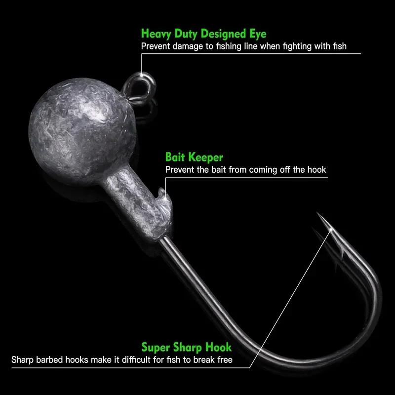 Набор мягких рыболовных приманок 40 шт./коробка