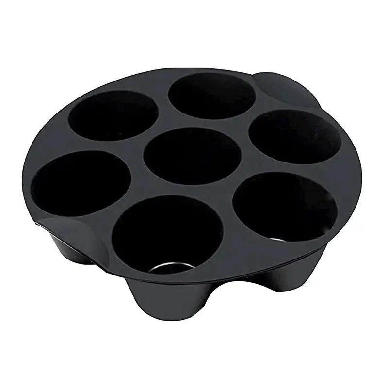 

Silicone Air Fryer Muffin Pan Molds 7-Cavity Cupcake Cake Muffin Baking Cups Cake Pans DIY Tray Pastry Tools Kitchen Gadgets