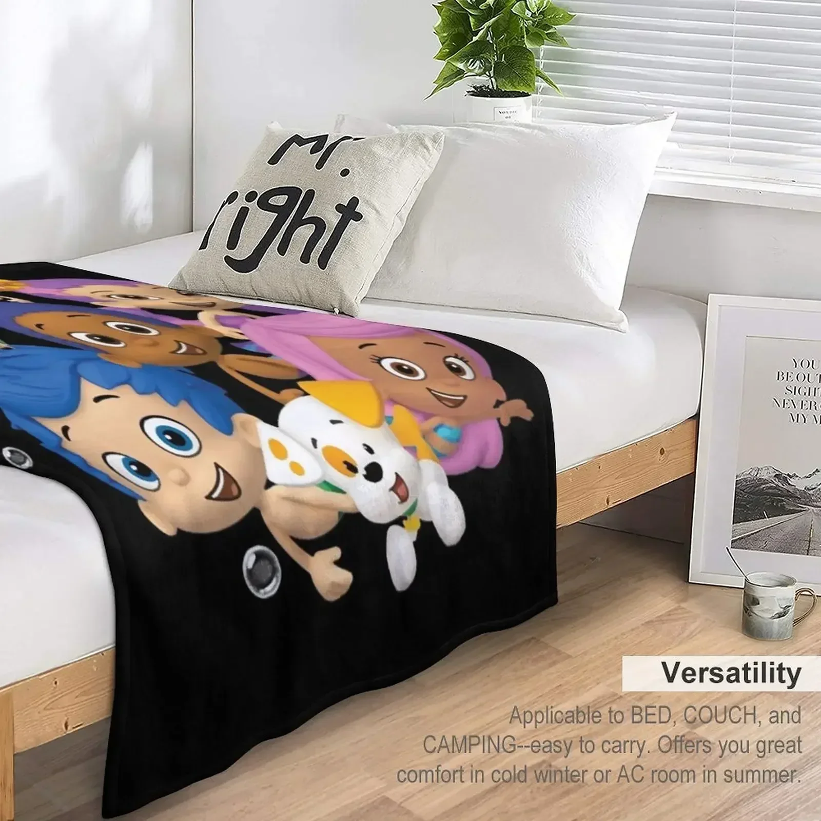 Идея подарков для пузырьковых гуппи наклейка рождественское одеяло