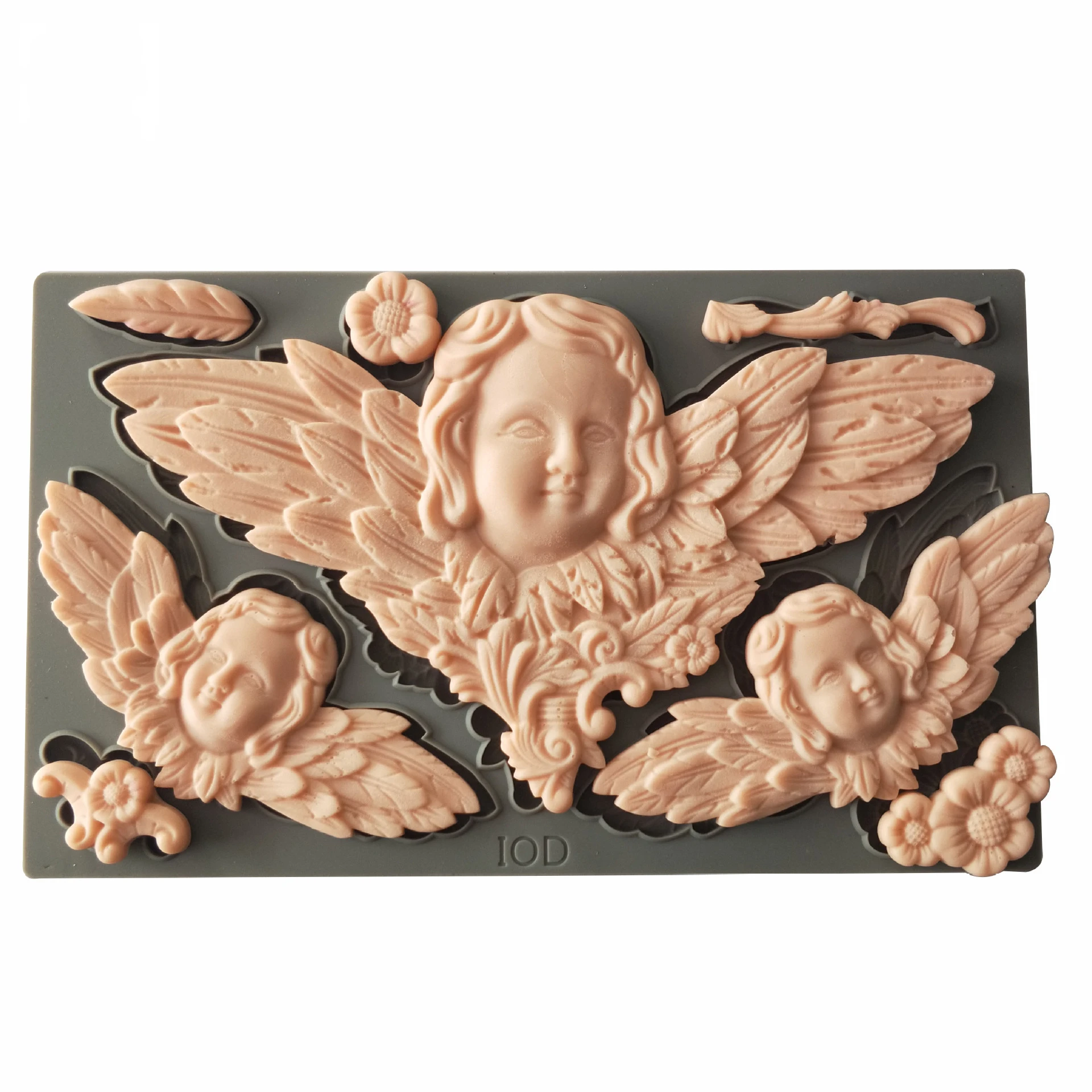 

DIY Silicone Fondant Angel Mold Wing Cake Fondant Mold Decorating Tools Pastry Kitchen Baking Accessories M382