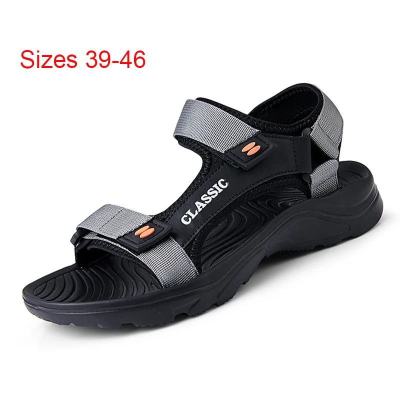 

Men's Sandals Non-slip Sandals Man Breathable Beach Shoes Wear-resistant Thick Soled Shoes Comfortable Casual Garden Shoes Male
