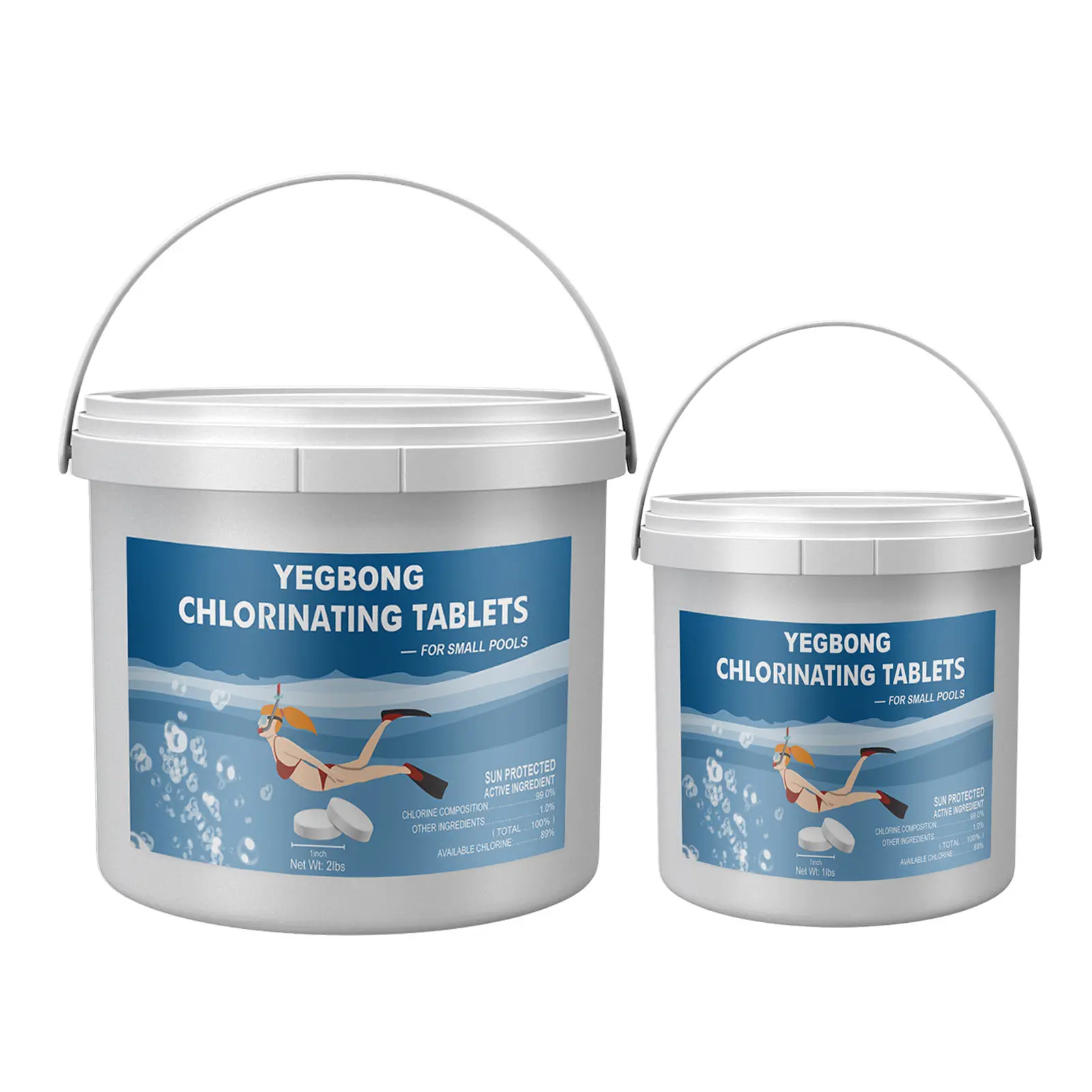 

Swimming Pool Chlorinating Tablets Swimming Pool Cleaning Effervescent Tablets Long-Lasting Hot Tub Chlorine Tablets