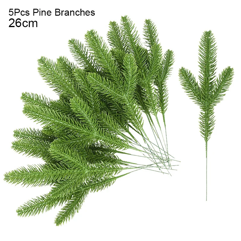 

Искусственные сосновые ветки CYZQ, 5 шт.