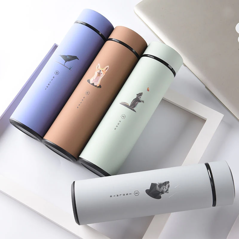 

Portable Cup Thermos Water Bottle Stainless Steel Dreamy Coffee Term Thermos For Tea Thermal Mug Cup Thermal Hot Sale 500ml