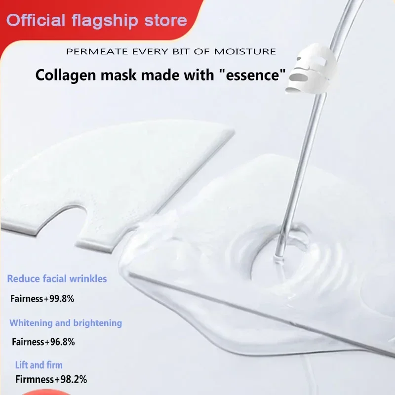 Bio Collagen Face Mask Shrink Pores Deep Hydrating Overnight Moisturizing Refreshing Brightening Skin Care For You