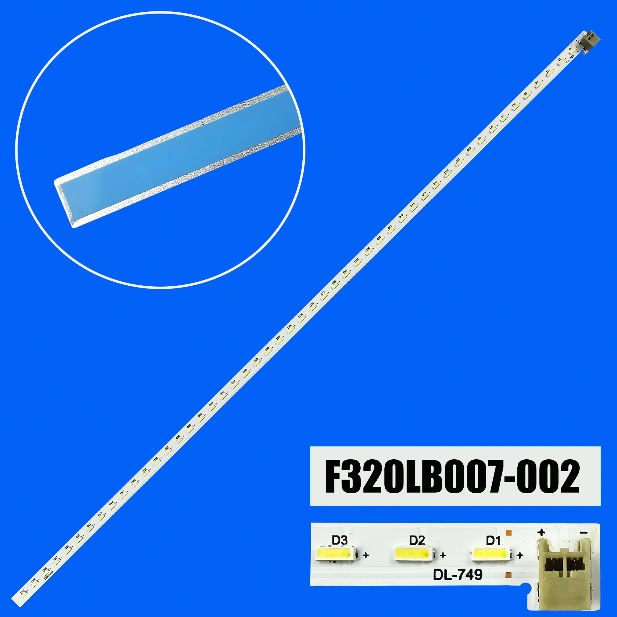 Светодиодная лента подсветки для F320LB007-002 FOXCONN E253117 KDL-32EX340 KDL-32EX343