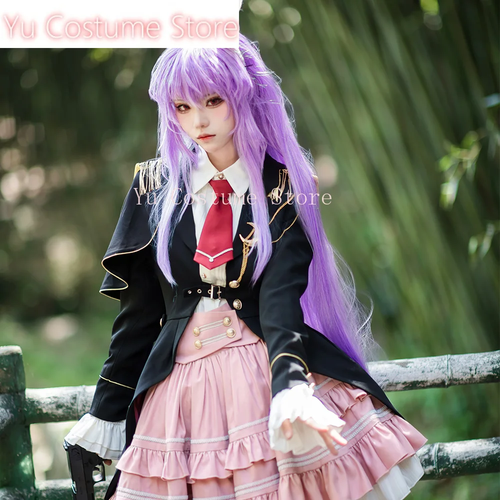 Touhou Project Reisen Udongein Inaba Юбка Косплей Костюм Cos Game Аниме Вечеринка Униформа Хэллоуин