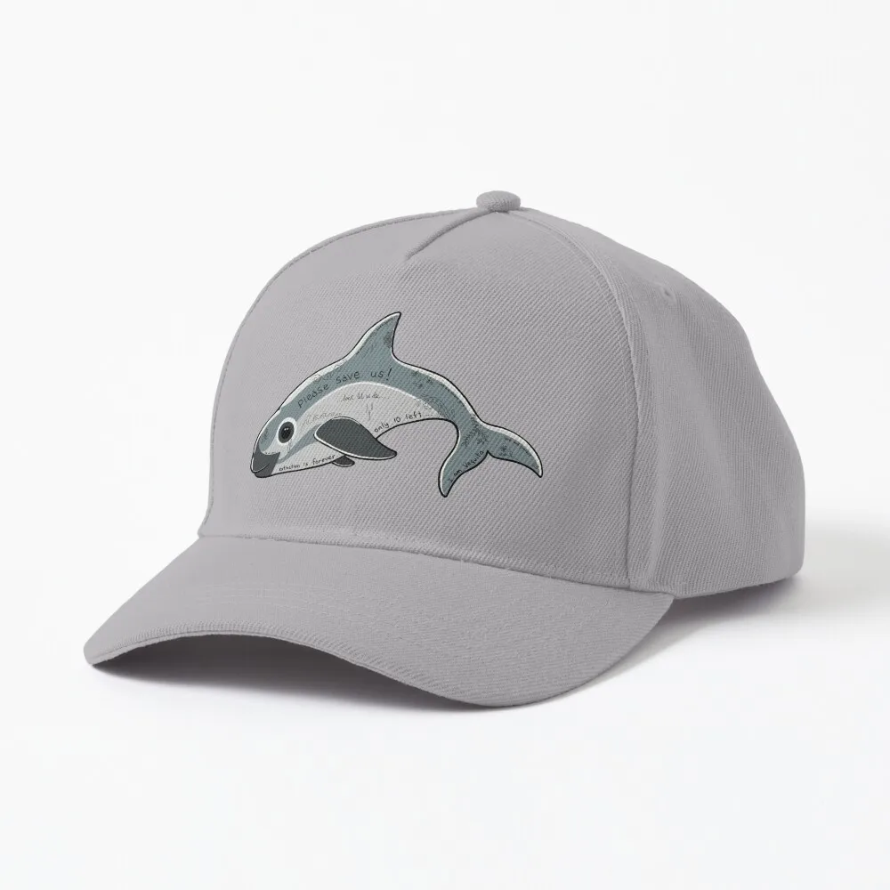 

Graffitied Vaquita Cap Designed and sold bySoozie Wray