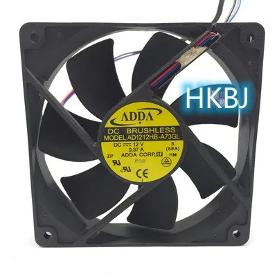 Охлаждающий вентилятор для сервера, DC 12 В, 120 А, 120x25 мм, 3 провода, Новинка