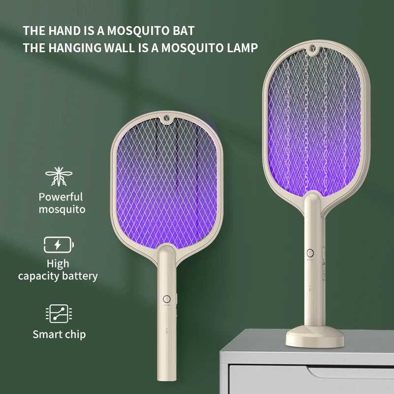Новинка умная Бытовая лампа-ловушка Xiaomi 2 в 1 для комаров электрическая ударная