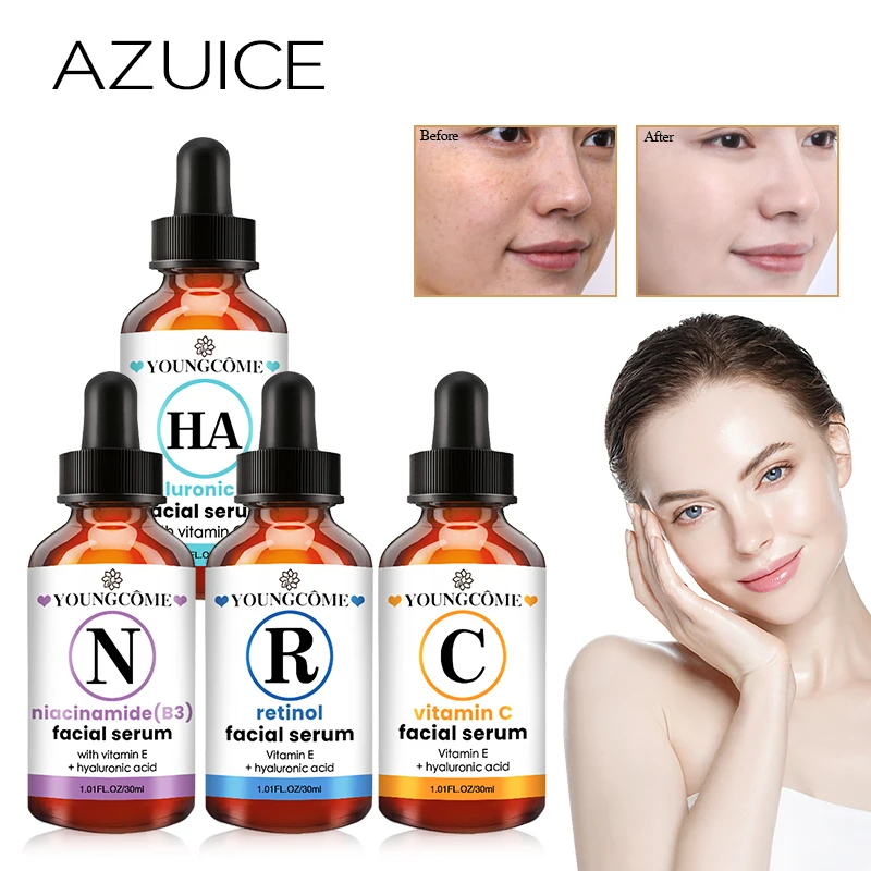 

Vitamin C Serum Pemutih Wajah Oil Anti-Penuaan Essence Asam Hyaluronic Oil Anti-Kerut Serum Wajah