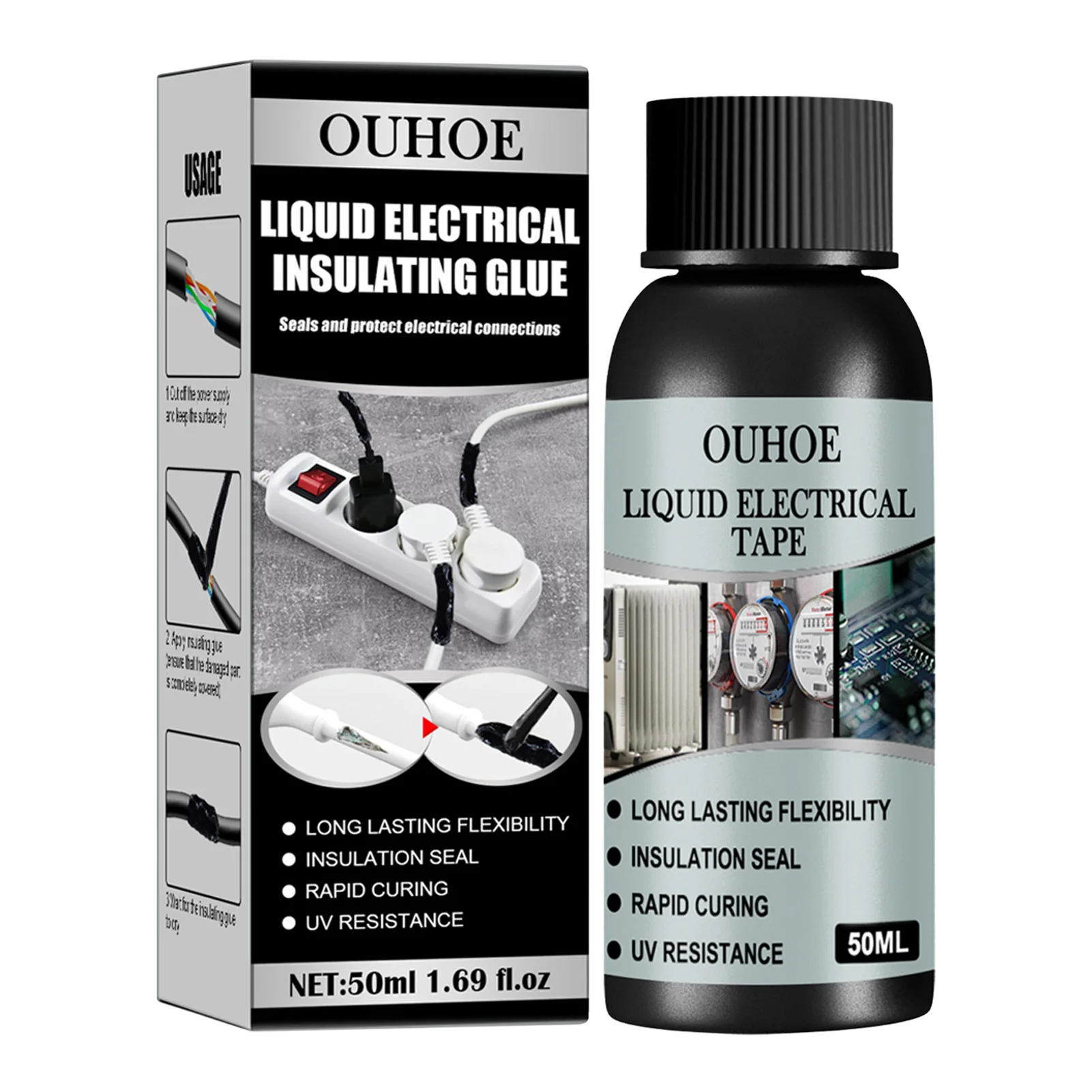 

Liquid Electrical Tape Liquid Insulating Rubber Coat Waterproof Seals And Protect Electrical Connections Liquid Insulating Glue