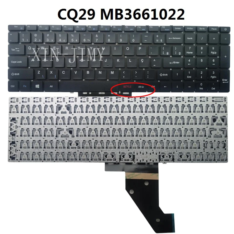 Фото KBHUB CQ25 CQ27 CQ29 PT-BR Бразилия Клавиатура для ноутбука COMPAQ Presario CQ-25 CQ-27 CQ-29 Португальский Teclado Новый №4