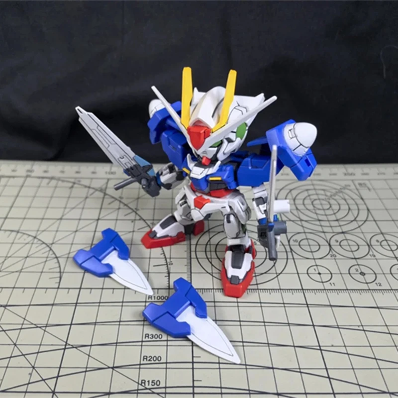 Bandai SDEX-STANDARD 008 OO модель Gundam Q version фигурка робота анимационная периферическая