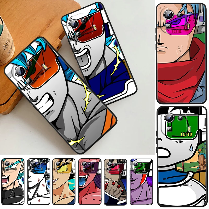 

Personality Dragon Ball For Xiaomi Mi 12 12X 11T 11 11i 10i 10T 10S Note 10 9T 9 SE Lite Ultra Pro 5G Black Capa Phone Case