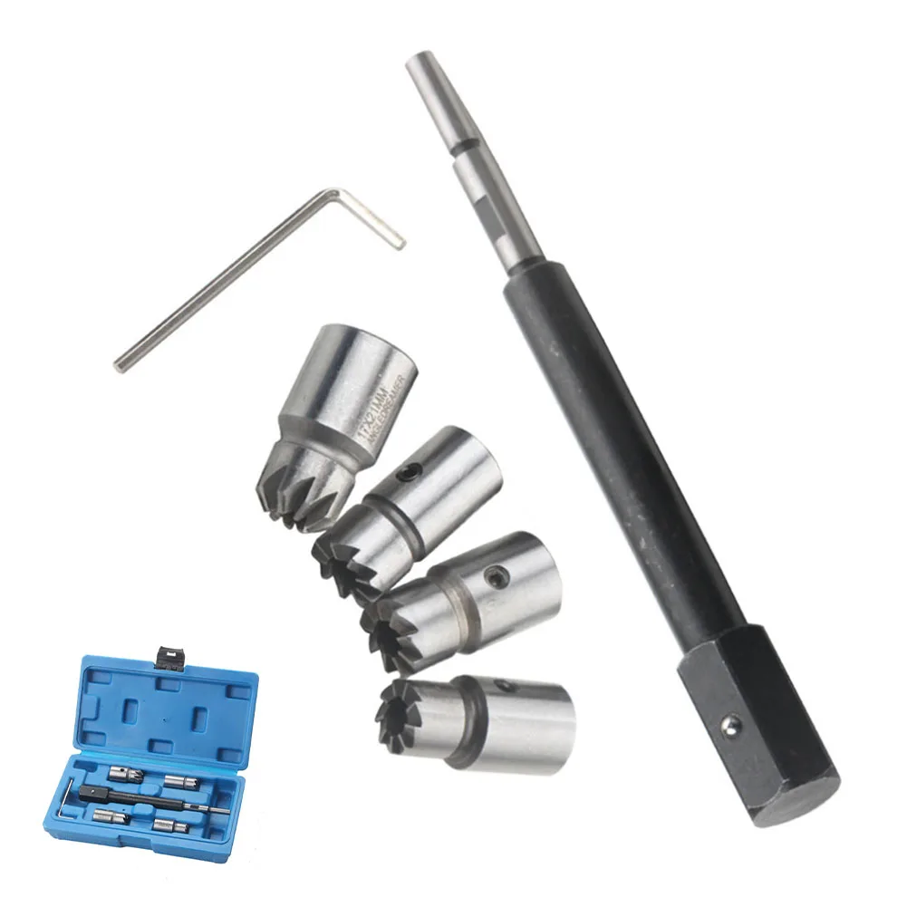 

Для обслуживания дизельных форсунок, инструмент для очистки углерода, 5 шт., набор резаков, совместимый с дизельными автомобилями, легкие коммерческие транспортные средства