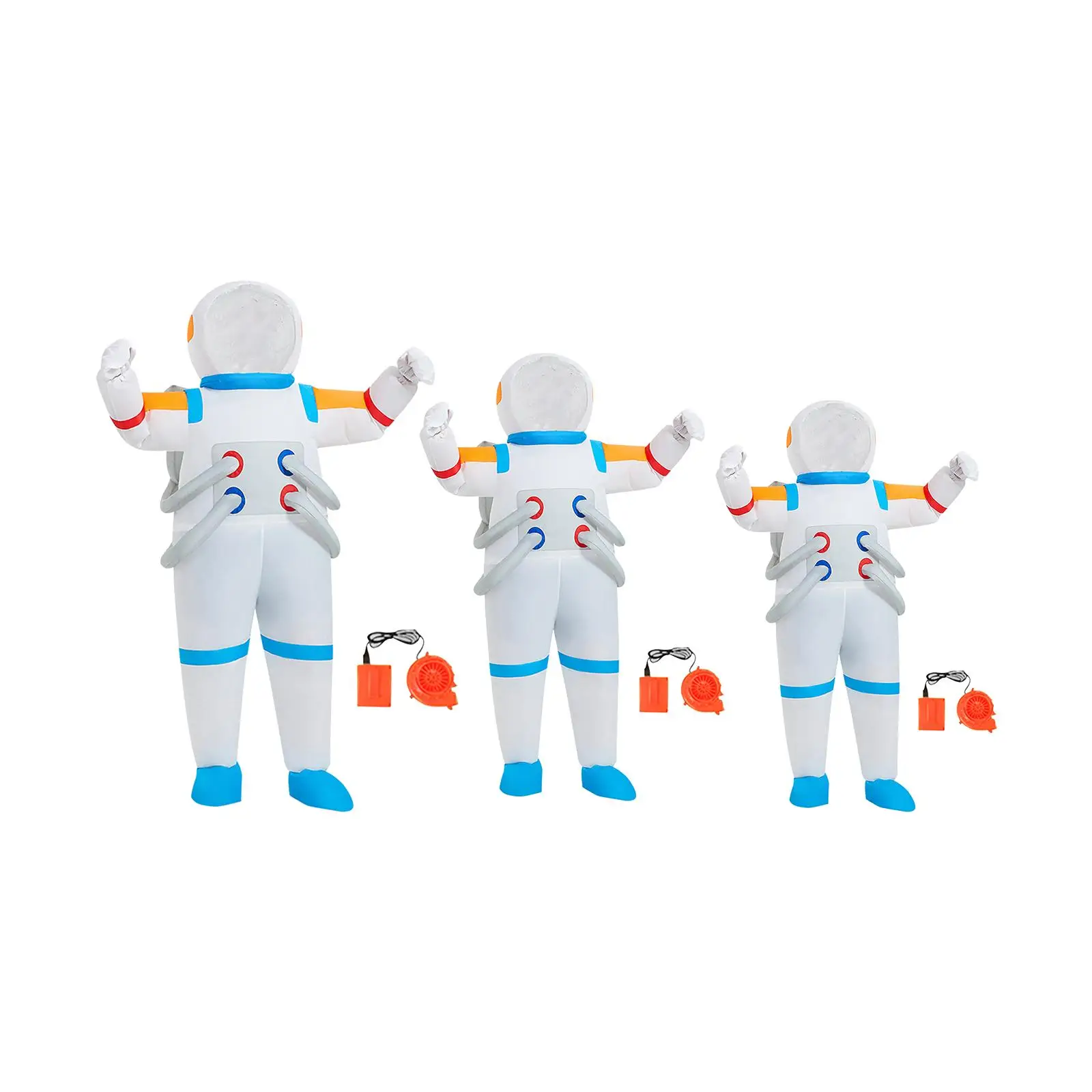 

Astronaut Inflatable Adult Kids Costumes Halloween Cosplay Party Costume Dress up for Men Women Carnival Props Spaceman Clothing