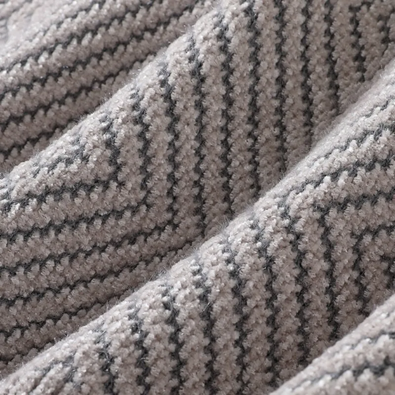 Осень-зима теплый мужской вязаный свитер на молнии трендовый однотонный