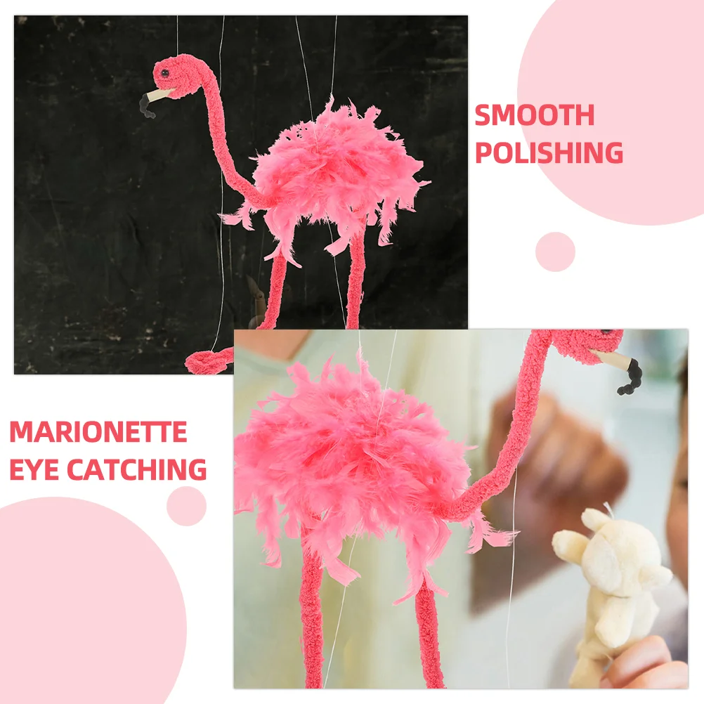 Фламинго Острицы кукольные игрушки интерактивные плюшевые марионетки