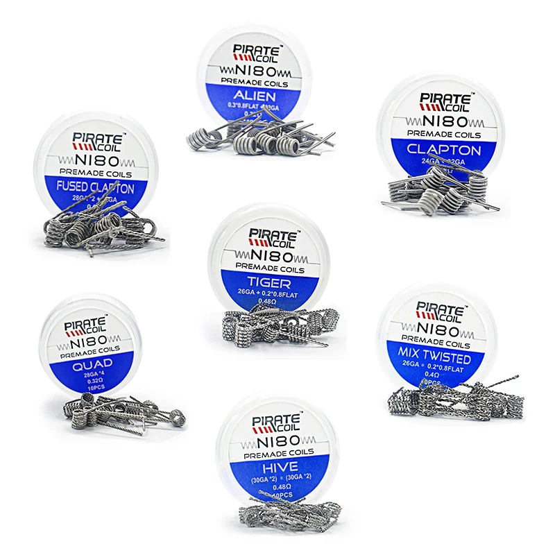 

Нагревательная проволока, Сплавленный материал Alien Clapton для самостоятельной сборки, предварительно изготовленная катушка Zeus X Mesh