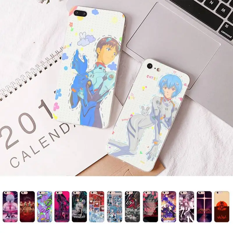 

BANDAI Neon Genesis Evangelion Phone Case for iPhone 11 12 13 mini pro XS MAX 8 7 6 6S Plus X 5S SE 2020 XR case