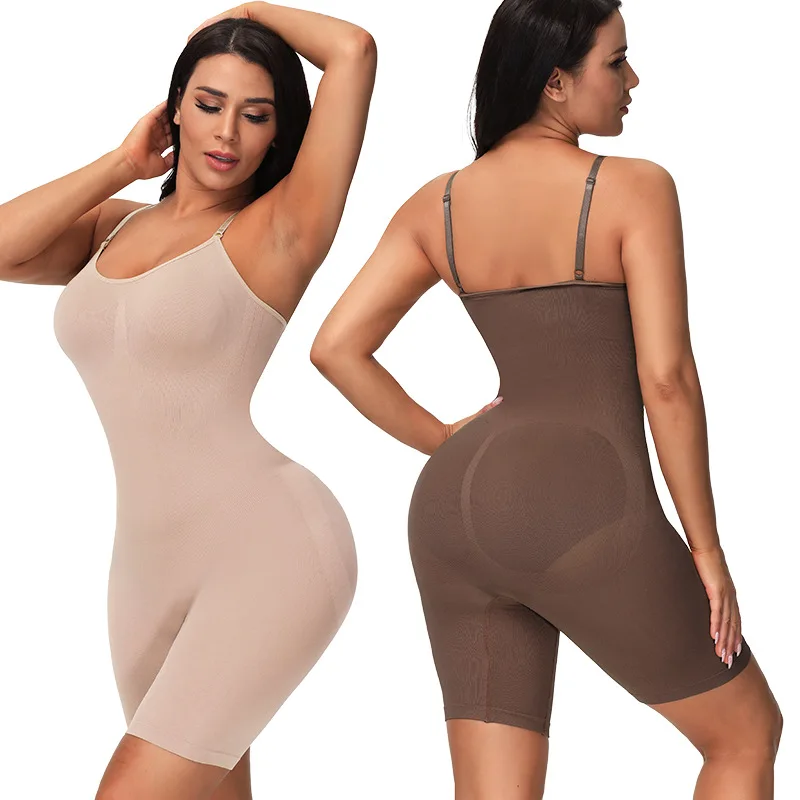 Sheath Buttock Slimming Woman Body Flat Belly Ultra Amainsissant Hip Lifter Tummy Control Reducing Full Girdles Women Bodysuit | Женская