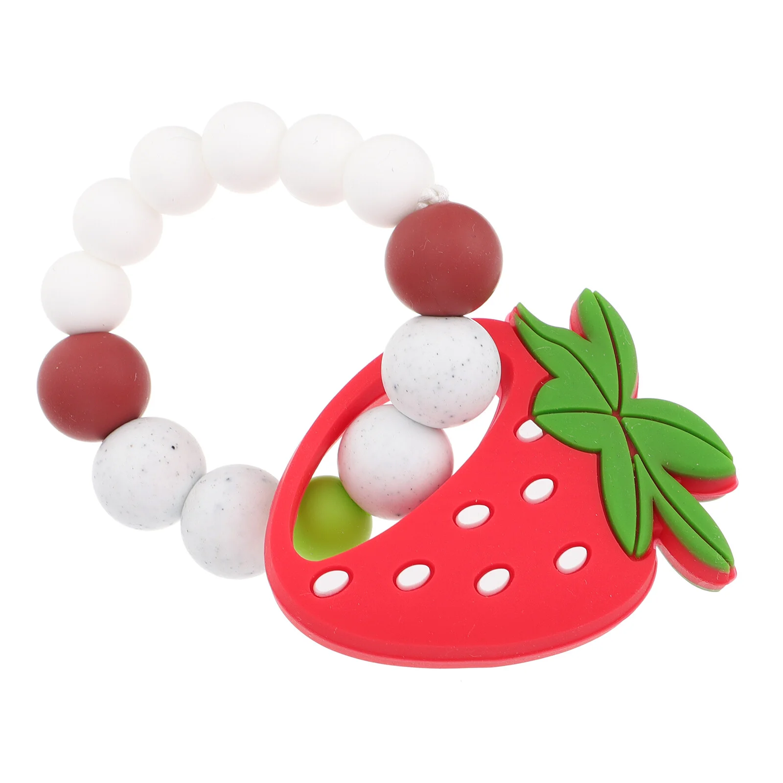 

1pc Creative Baby Molar Toy Baby Strawberry Molar Toy Cartoon Molar Toy