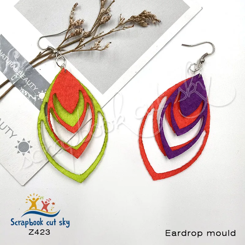 

Earrings DIY Z423 Muyu Wooden Mold Scrapbook Cutting Dies Suitable For Market General Machines