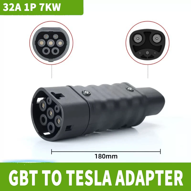 

Адаптер зарядного устройства WUFEN EV GBT 32A GBT к адаптеру Tesla TPC NACS 2023, модель y x s 3, автомобильные аксессуары для разъема электромобиля