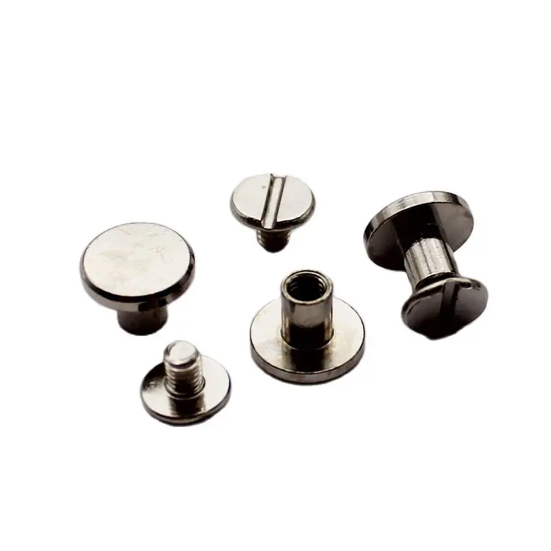 

Chicago Screw Rivets 6mm 8mm 9mm 10mm Silver Gold Brass Black