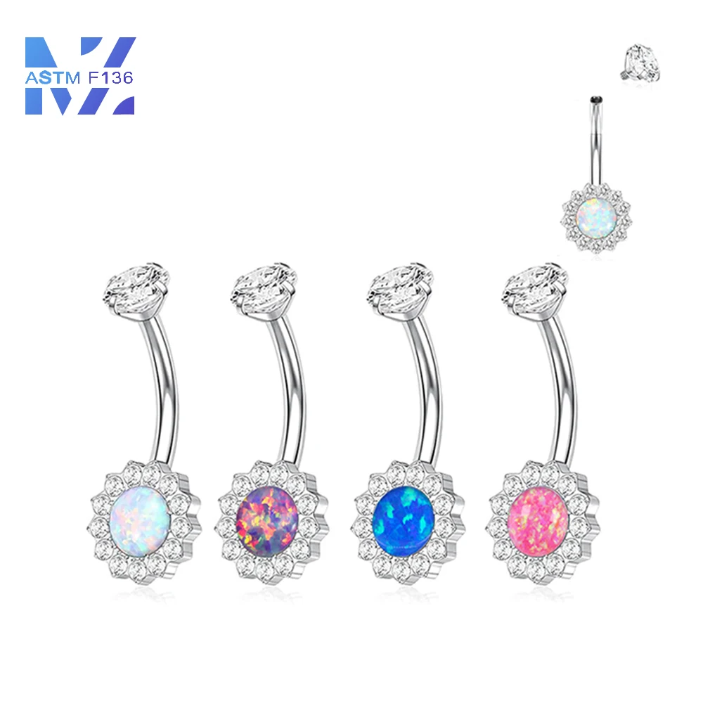 1 шт. F136 искусственный ногтевой опал Подсолнух двойная головка инкрустация