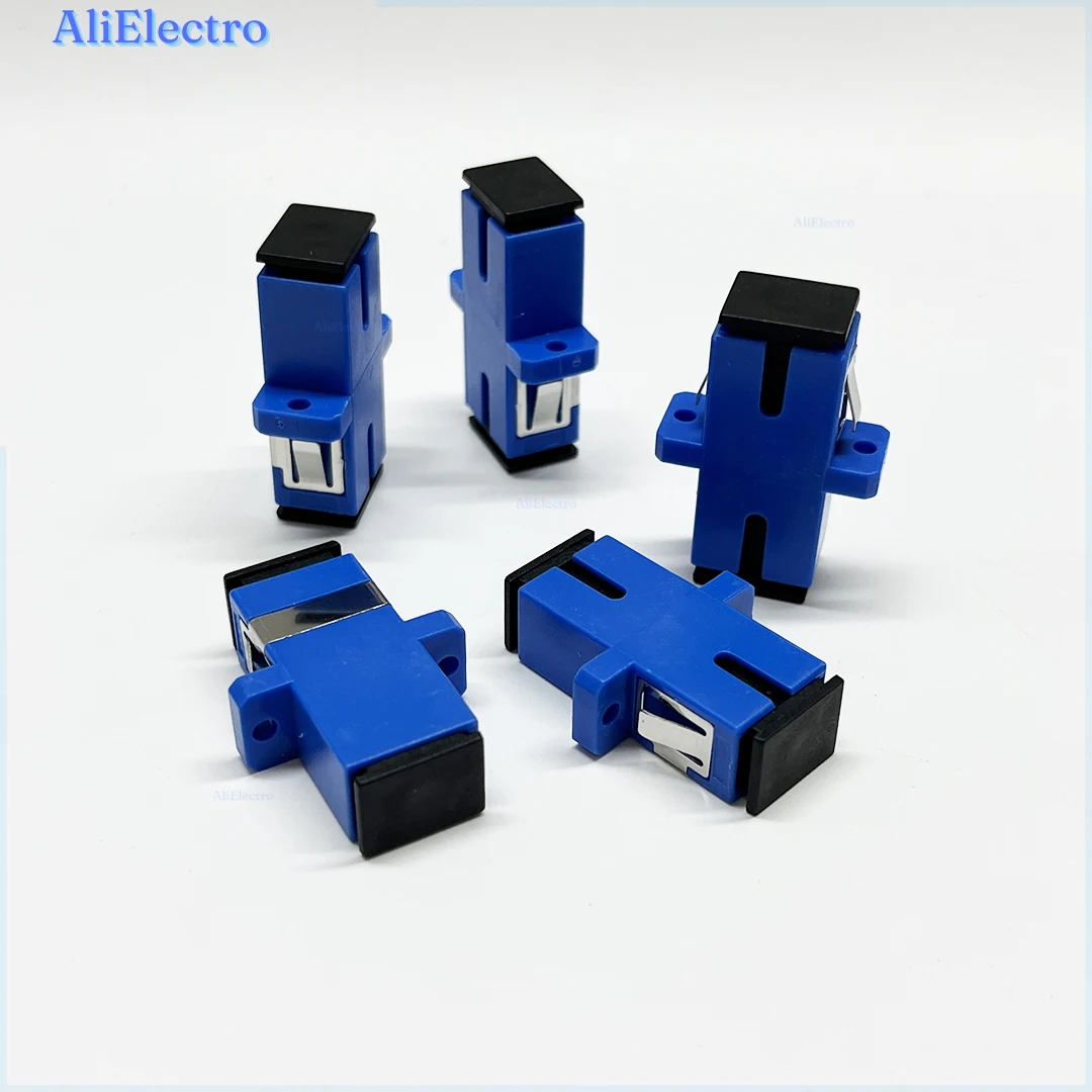 Разъем адаптера SC UPC 50-100 шт. Simplex SM одномодовый пластиковый оптоволоконный