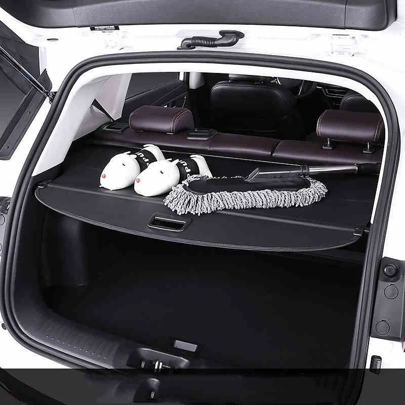 

Rear Trunk Curtain Cargo Cover Interior Partition Shelter Storage Accessories Car Styling Parts For Changan CS35 Plus 2018 -2021