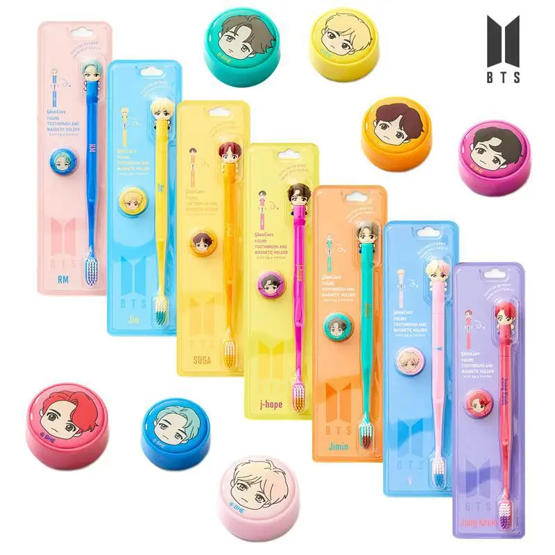 

Kawaii Bt211 Btscute Красивая Мягкая зубная щетка с магнитом для детей