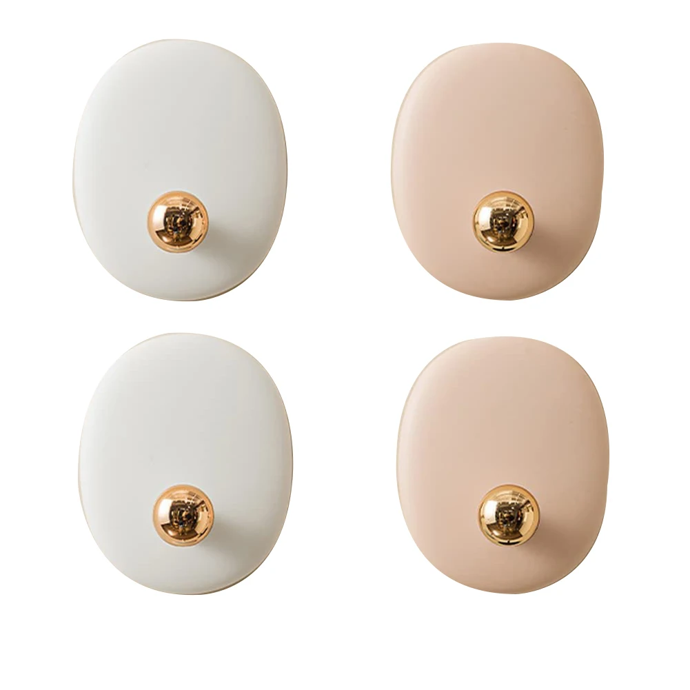 

Self Adhesive Wall Hooks for Hanging Keys Towels Purses Hats Caps Scarves, Decorative Hook, Sticky Hooks (B)