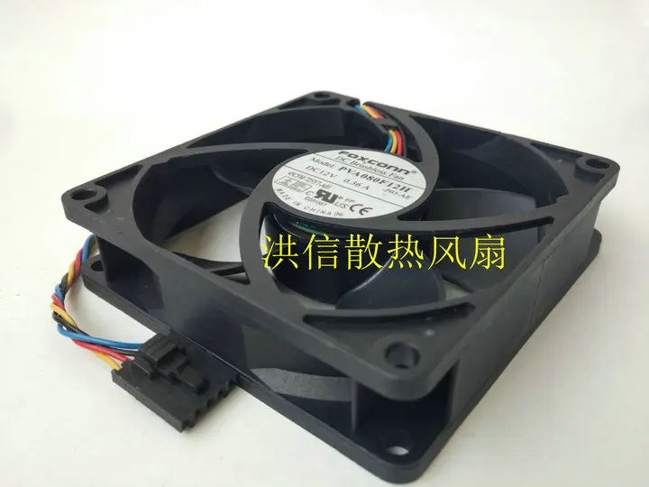 Оригинальный вентилятор FOXCONN PVA080F12H 12В 0.36A OptiPlex990 725Y7