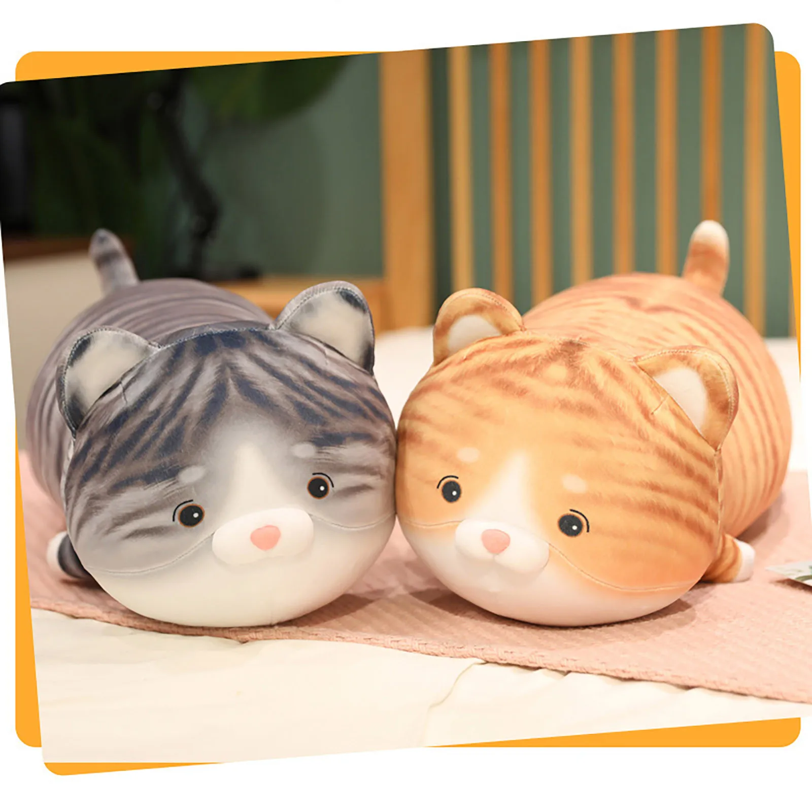 

Мягкая кукла-киска Daimeng, подходит в качестве декоративного подарка для семейного дивана, книжной полки и рабочего стола, обеспечивающий h 30 дюймов